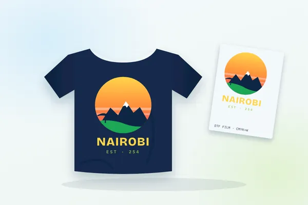 T-shirt printing in Kenya: DTF vs heat transfer vs sublimation
