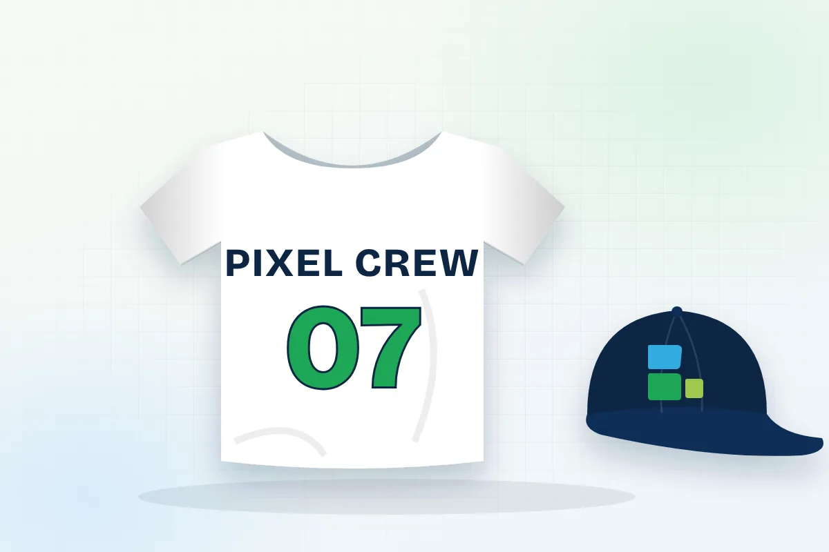 White T-shirt with PVC and flock heat press lettering and branded cap